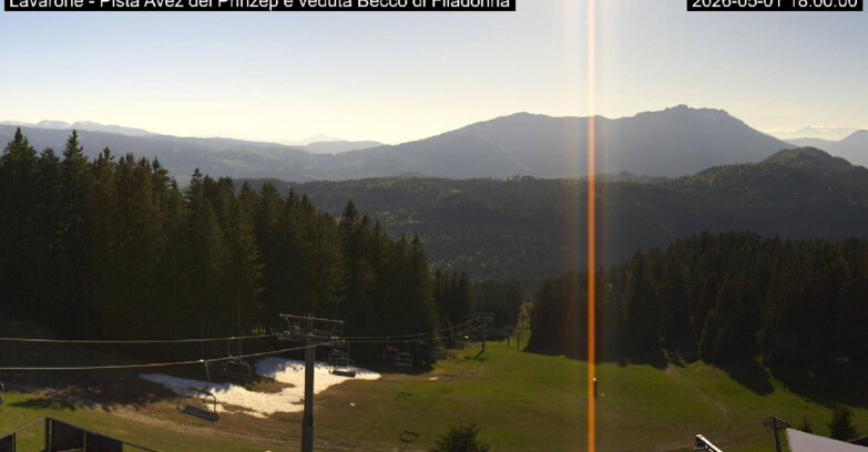 Webcam Lavarone - Pista Avez- seggiovia Lagh.