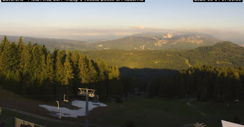 Webcam Ski Area Lavarone  - Pista Avez- seggiovia Lagh.