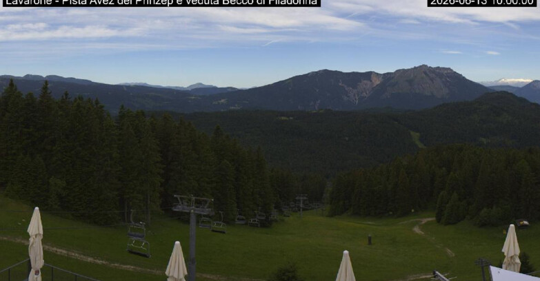 Webcam Lavarone - Pista Avez- seggiovia Lagh.
