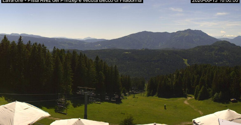 Webcam Lavarone - Pista Avez- seggiovia Lagh.