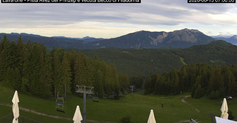 Webcam Lavarone - Pista Avez- seggiovia Lagh.