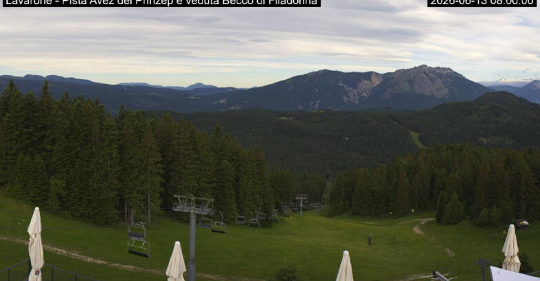 Webcam Lavarone - Pista Avez- seggiovia Lagh.