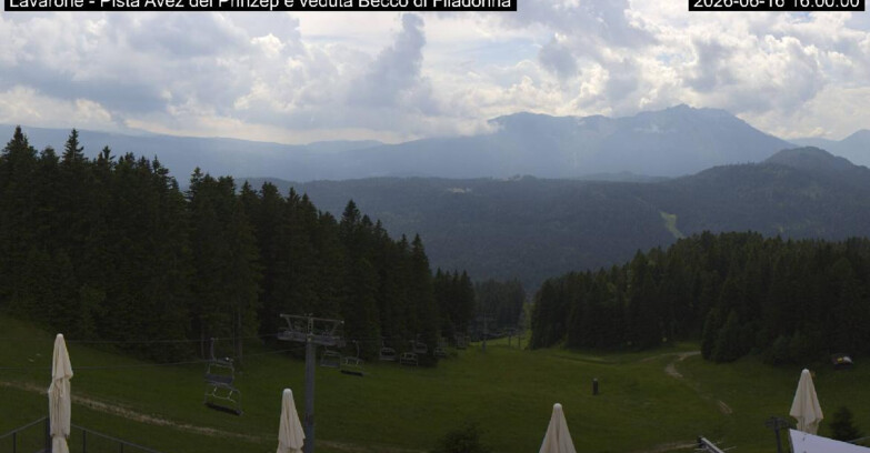 Webcam Lavarone - Pista Avez- seggiovia Lagh.