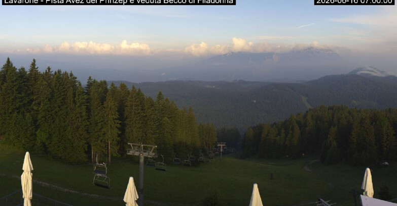 Webcam Lavarone - Pista Avez- seggiovia Lagh.