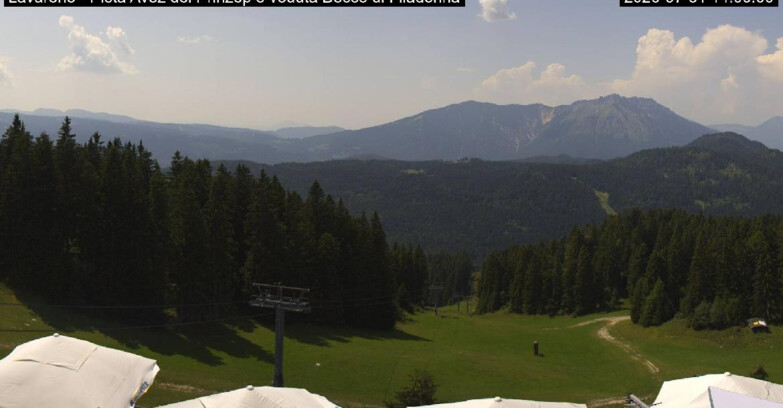 Webcam Лавароне  - Pista Avez- seggiovia Lagh.