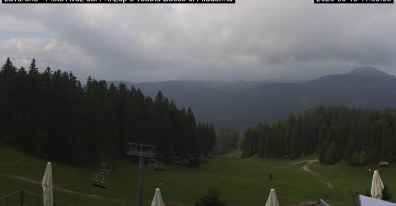 Webcam Lavarone - Pista Avez- seggiovia Lagh.