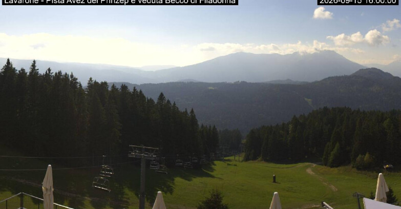 Webcam Lavarone - Pista Avez- seggiovia Lagh.