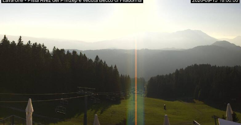 Webcam Lavarone - Pista Avez- seggiovia Lagh.