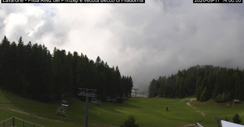 Webcam Lavarone - Pista Avez- seggiovia Lagh.