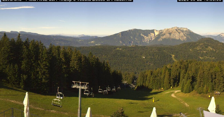 Webcam Ski Area Lavarone  - Pista Avez- seggiovia Lagh.
