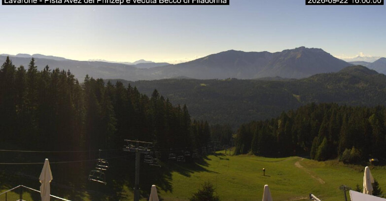 Webcam Ski Area Lavarone  - Pista Avez- seggiovia Lagh.