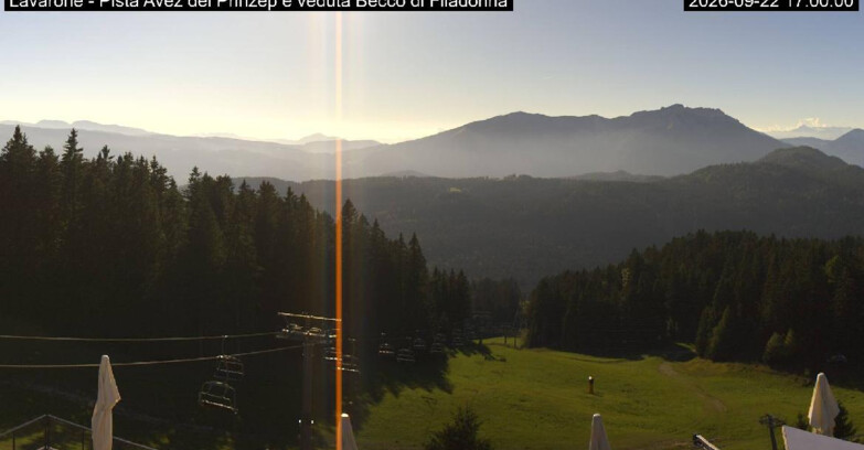 Webcam Ski Area Lavarone  - Pista Avez- seggiovia Lagh.