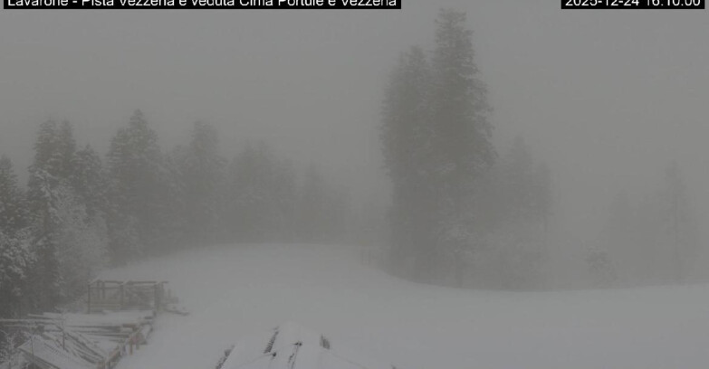 Webcam Ski area Lavarone - Pista Vezzena