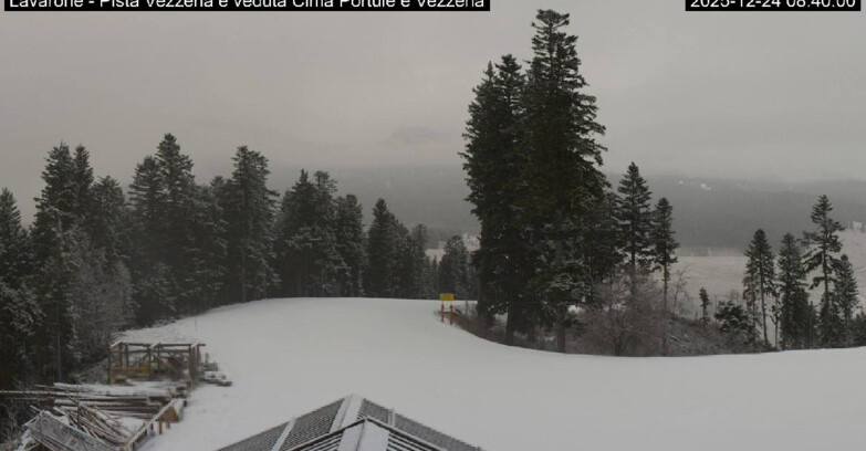 Webcam Ski area Lavarone - Pista Vezzena