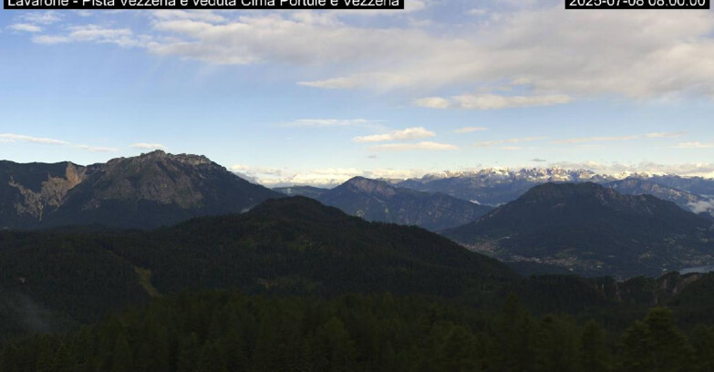 Webcam Lavarone - Piste Vezzena