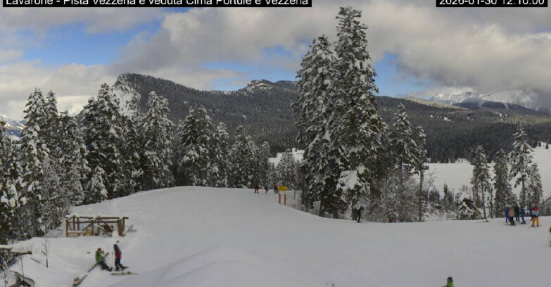 Webcam Lavarone Skigegiet - Vezzena Piste 