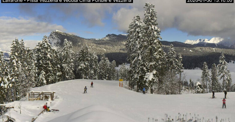 Webcam Lavarone Skigegiet - Vezzena Piste 