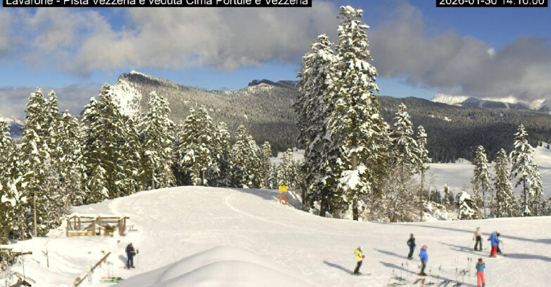 Webcam Lavarone Skigegiet - Vezzena Piste 