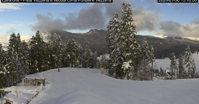 Webcam Lavarone Skigegiet - Vezzena Piste 