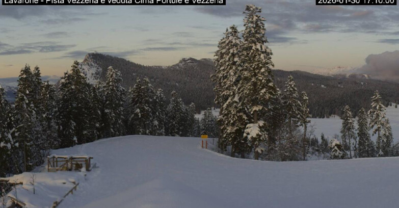 Webcam Lavarone Skigegiet - Vezzena Piste 