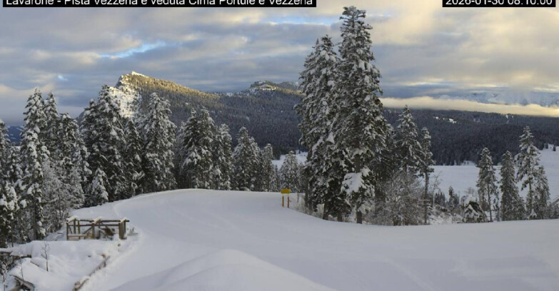 Webcam Lavarone Skigegiet - Vezzena Piste 