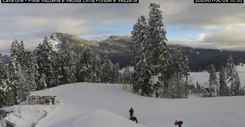 Webcam Lavarone Skigegiet - Vezzena Piste 