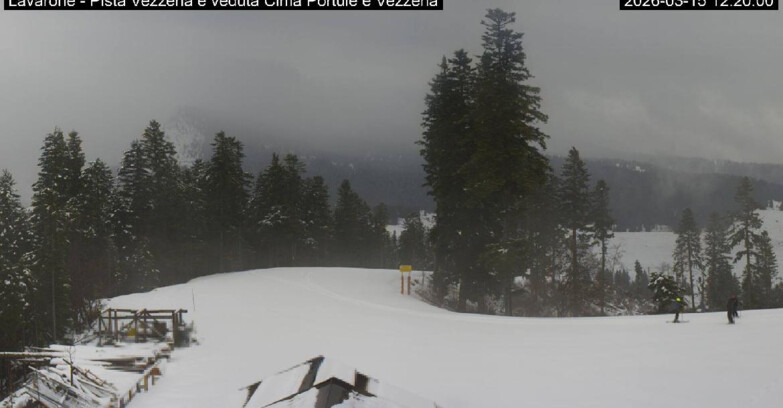 Webcam Ski area Lavarone - Pista Vezzena