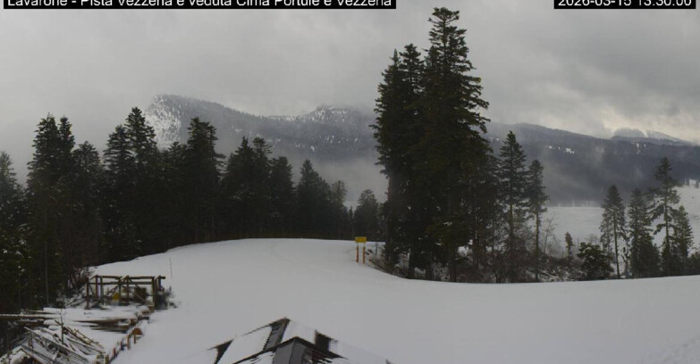 Webcam Ski area Lavarone - Pista Vezzena