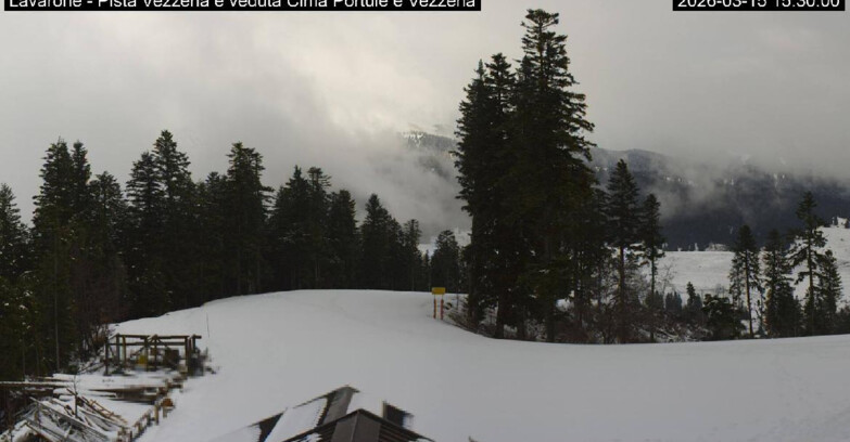 Webcam Ski area Lavarone - Pista Vezzena
