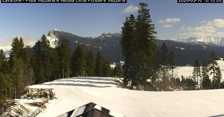 Webcam Lavarone - Piste Vezzena