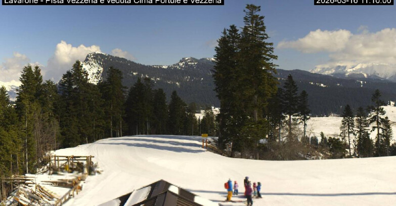 Webcam Lavarone - Piste Vezzena