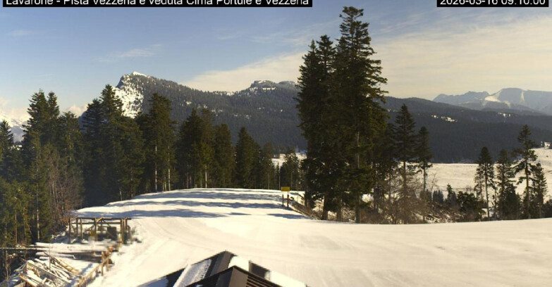 Webcam Lavarone - Piste Vezzena