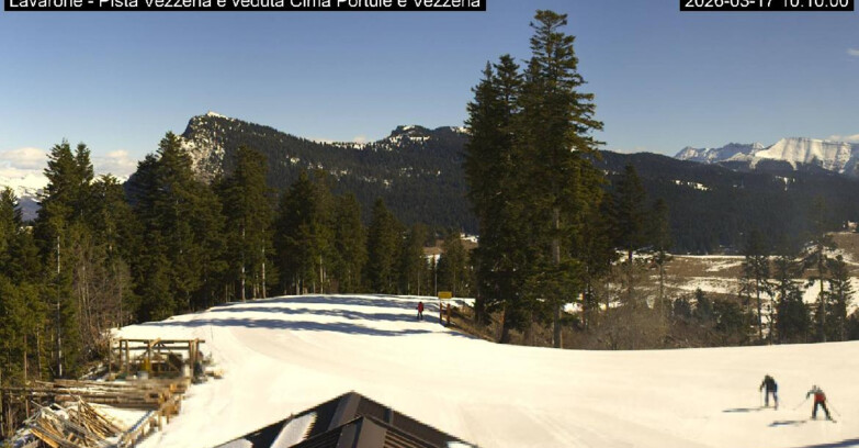 Webcam Lavarone - Piste Vezzena