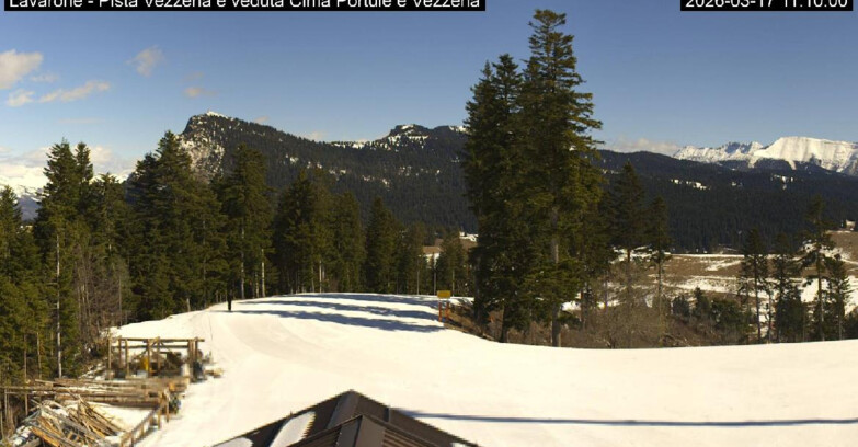 Webcam Lavarone - Piste Vezzena