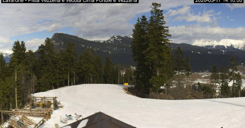 Webcam Ski Area Lavarone  - Piste Vezzena