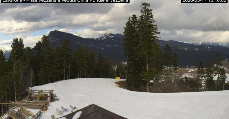 Webcam Ski Area Lavarone  - Piste Vezzena