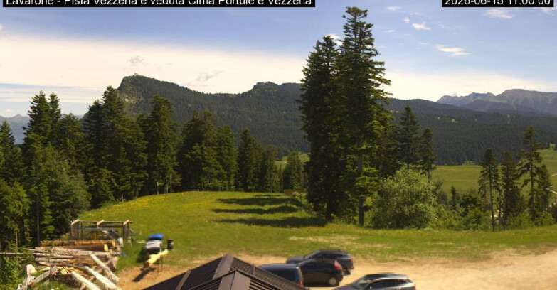 Webcam Ski Area Lavarone  - Piste Vezzena