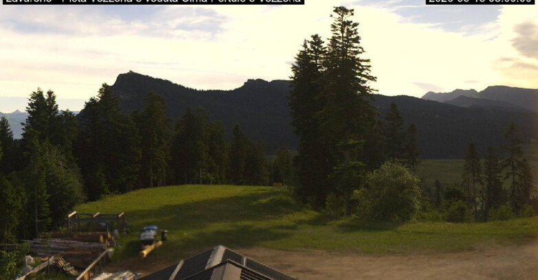 Webcam Ski Area Lavarone  - Piste Vezzena