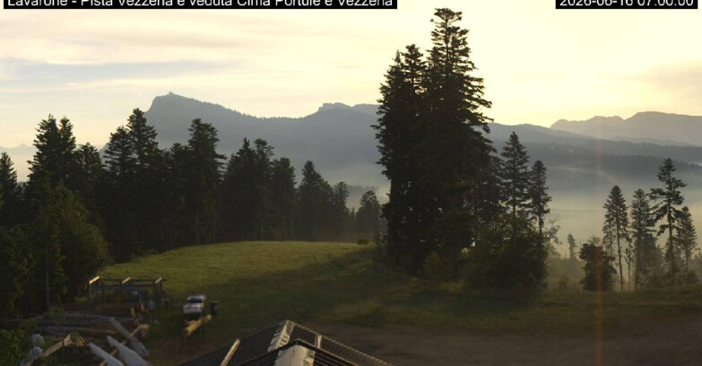 Webcam Ski area Lavarone - Pista Vezzena