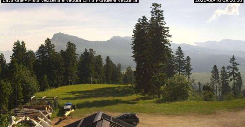 Webcam Ski area Lavarone - Pista Vezzena