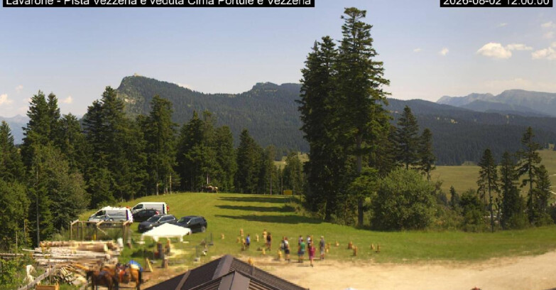 Webcam Ski area Lavarone - Pista Vezzena
