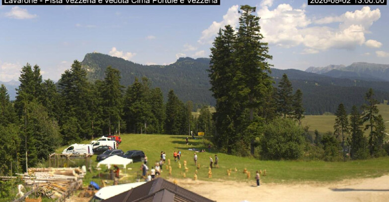 Webcam Ski area Lavarone - Pista Vezzena