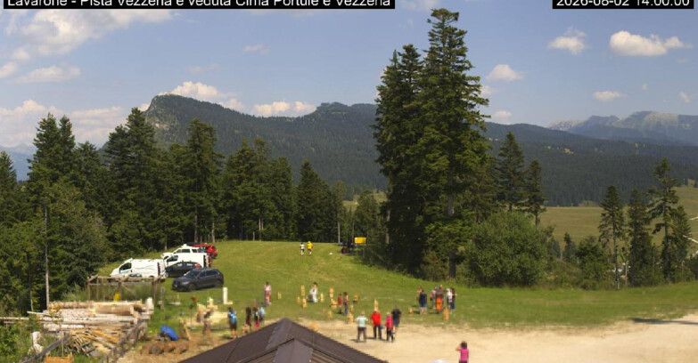 Webcam Ski area Lavarone - Pista Vezzena