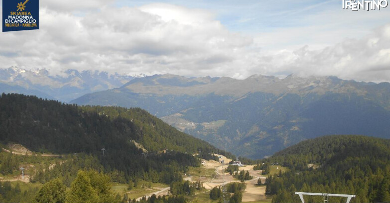 Webcam Skiarea Campiglio Dolomiti di Brenta Val di Sole Val Rendena - Nuova Seggiovia Vigo