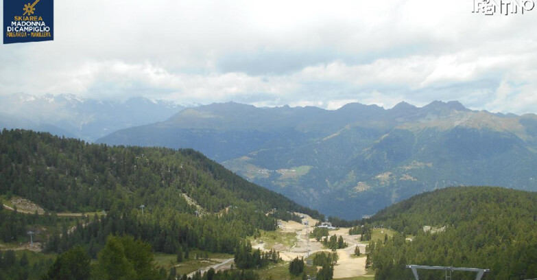 Webcam Skiarea Campiglio Dolomiti di Brenta Val di Sole Val Rendena - Nuova Seggiovia Vigo