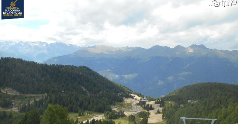 Webcam Skiarea Campiglio Dolomiti di Brenta Val di Sole Val Rendena - Nuova Seggiovia Vigo
