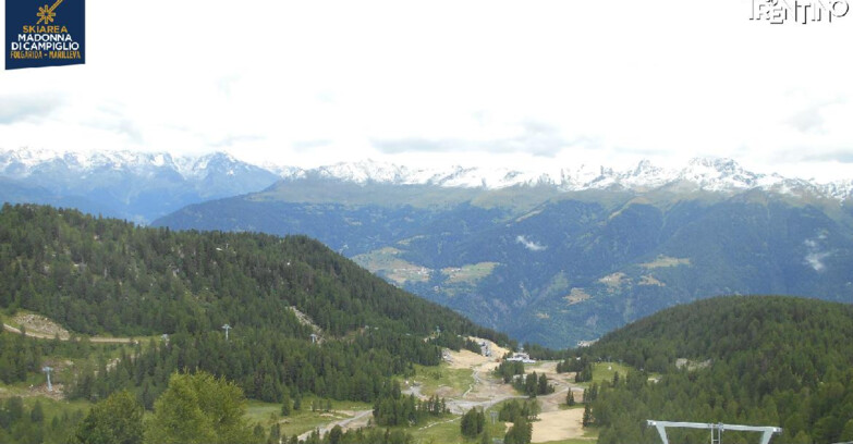 Webcam Folgarida-Marilleva  (Skiarea Campiglio Dolomiti di Brenta - Val di Sole Val Rendena) - Nuova Seggiovia Vigo