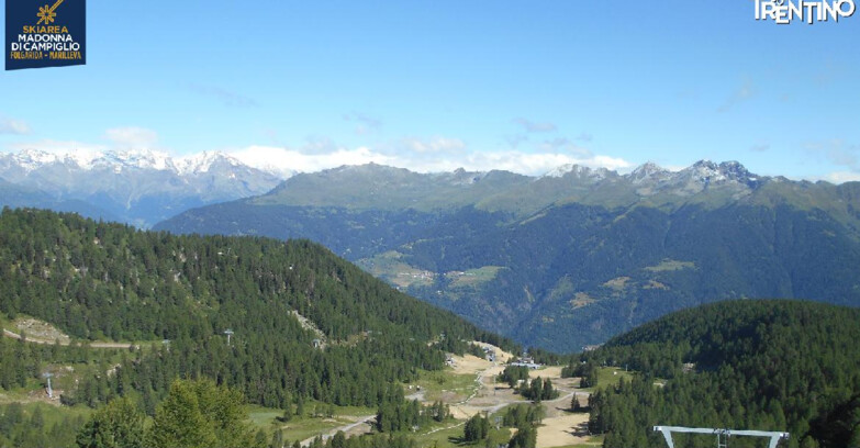 Webcam Folgarida-Marilleva  (Skiarea Campiglio Dolomiti di Brenta - Val di Sole Val Rendena) - Nuova Seggiovia Vigo
