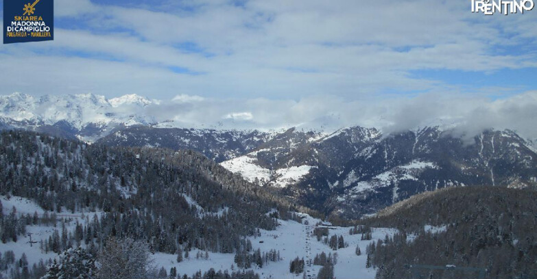 Webcam Skiarea Campiglio Dolomiti di Brenta Val di Sole Val Rendena - Nuova Seggiovia Vigo