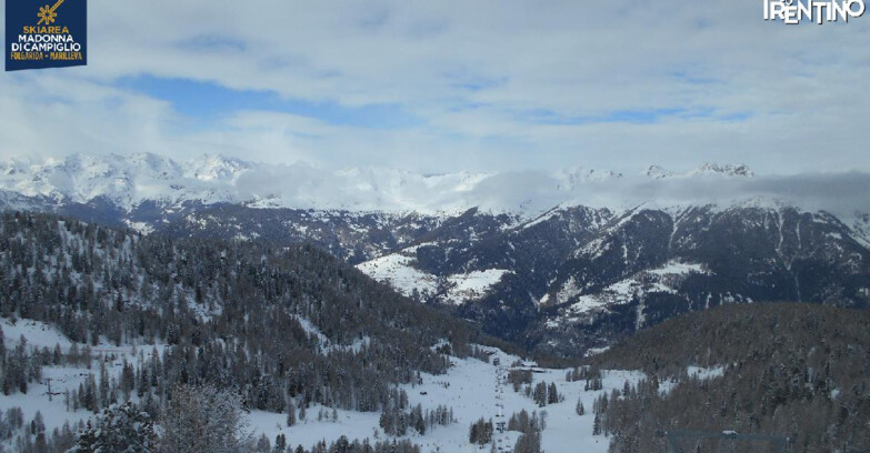 Webcam Skiarea Campiglio Dolomiti di Brenta Val di Sole Val Rendena - Nuova Seggiovia Vigo